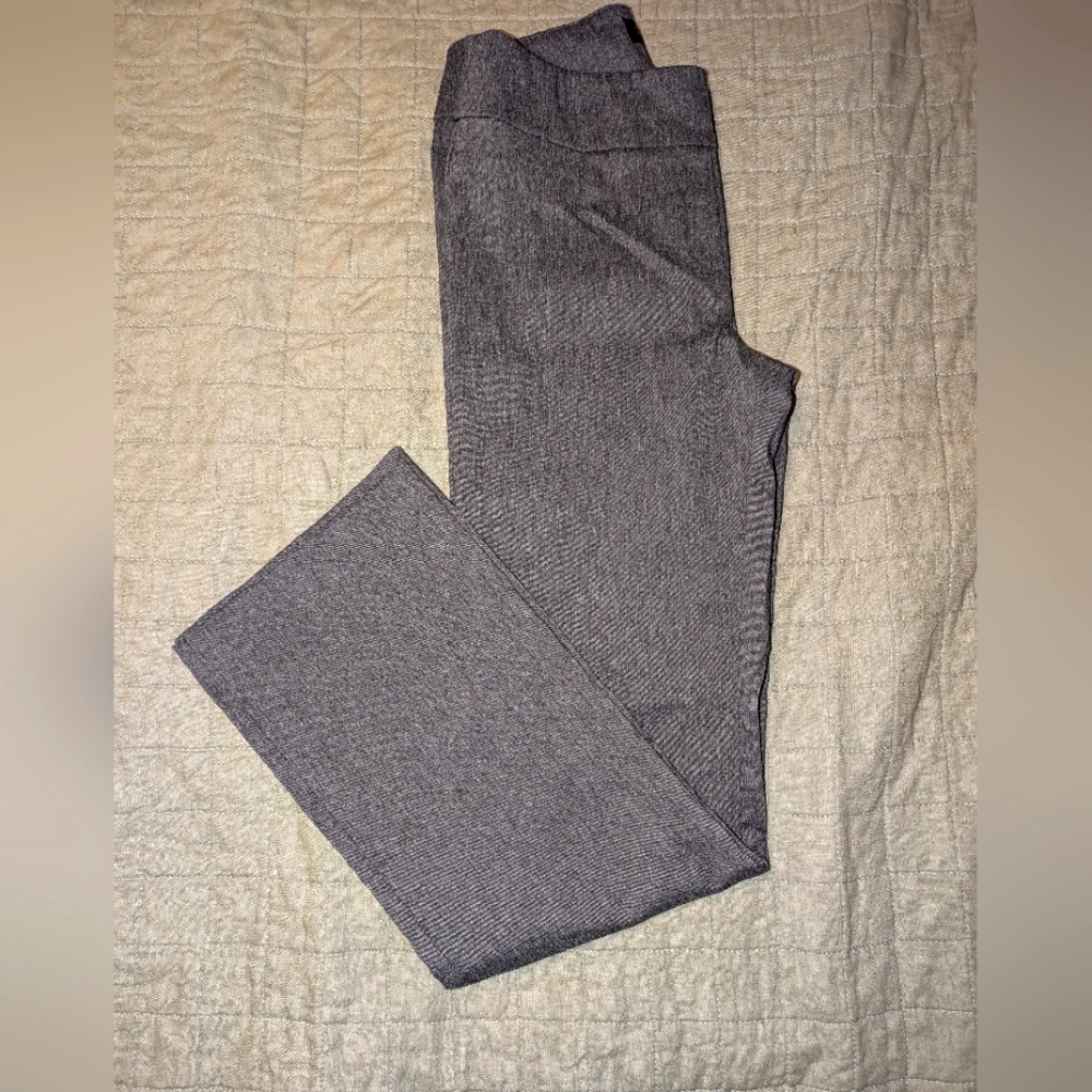 Women's Gray Straight Leg Slacks